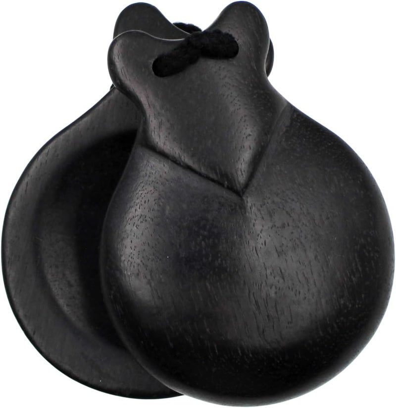 Jale Professional Flamenco Spanish Castanets - Ebony Wood, Black Finish, Authentic Sound, Made in Spain for Performances & Advanced Dancers - Image 3